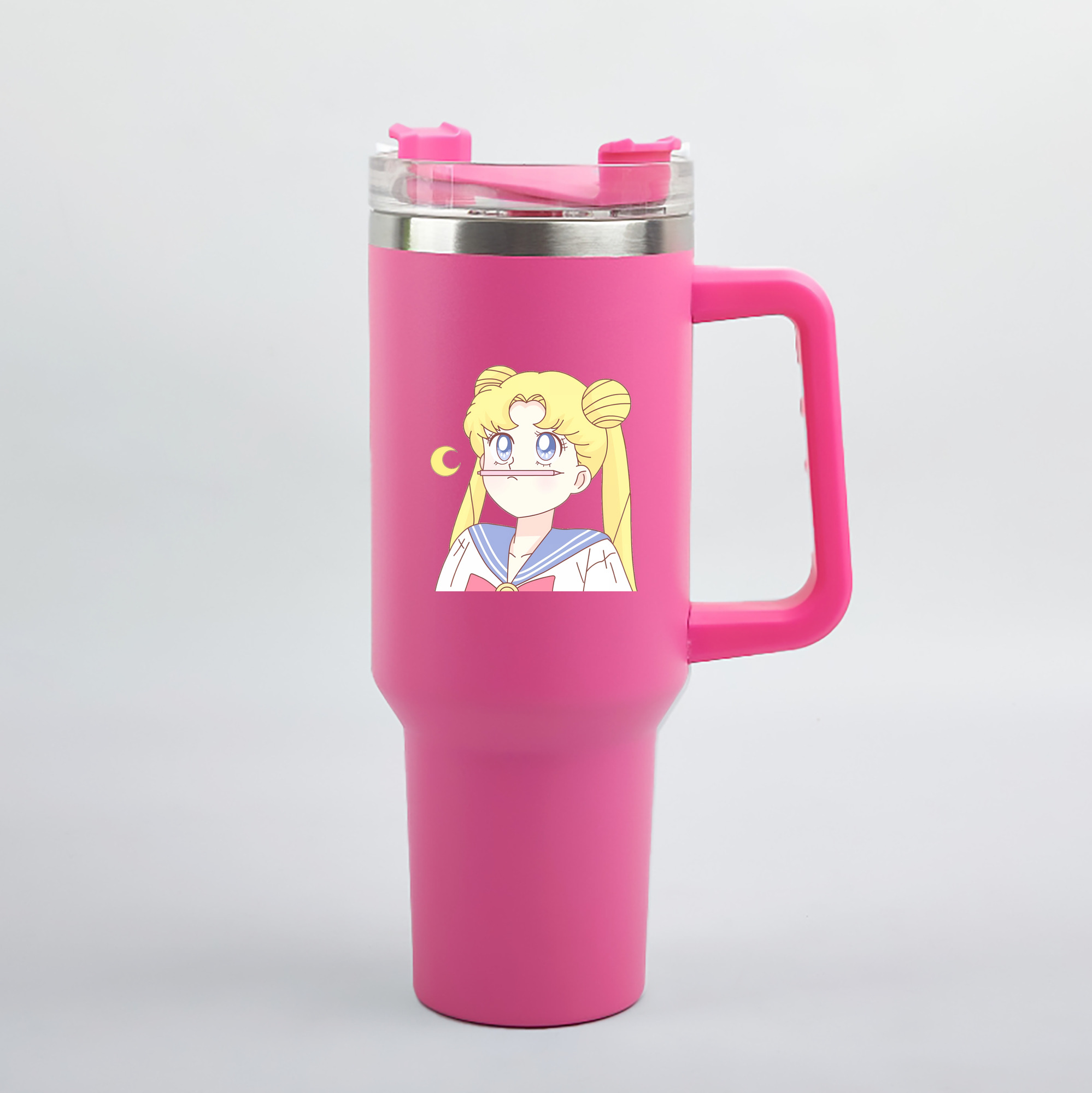 （画像用） 美少女戦士セーラームーン 愛野 美奈子 あいの みなこ Sailor Moon Aino Minako 1200mL車用タンブラー（カラープリント）